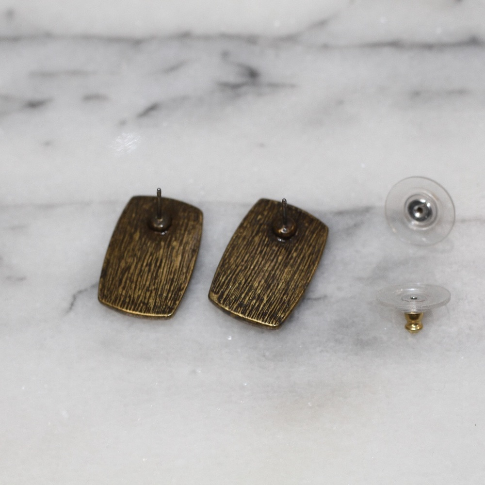 Ruby Gold Earrings - image 4